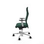 Piqueras Y Crespo Fauteuil Albacete, Vert bouteille, Mécanisme Synchrone, Dossier Haut
