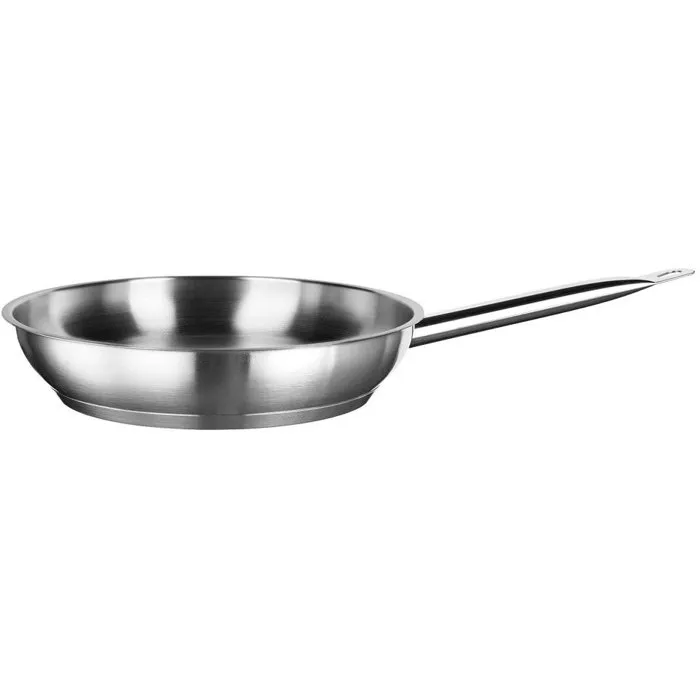 Inoxibar Poêle en acier inoxydable 26 cm avec fond diffuseur Inoxibar Poêle en acier inoxydable 26 cm avec fond diffuseur