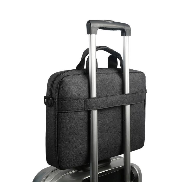 Lenovo Housse Toploader T210 pour PC portable 15.6 pouces - Noir, tissu déperlant, compartiment intégré et sangle pour bagage