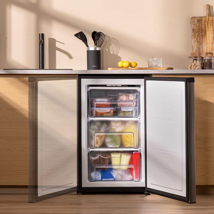 Congélateur vertical Cecotec 87 L Bolero CoolMarket TF 87 Inox classe E