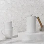 Bodum - Cafetière à piston Douro - En porcelaine - Capacité 1 litre (8 tasses)