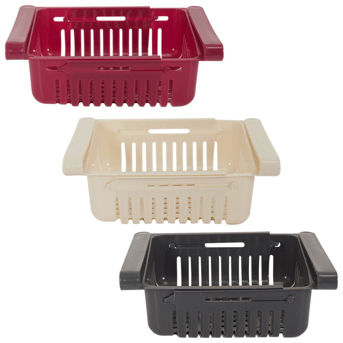 Cook Concept Panier de rangement extensible pour réfrigérateur