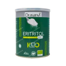 Drasanvi Erythritol Poudre Édulcorant Naturel pour Pâtisserie Bio 450g, Compatible Régime Cétogène Keto, Sans Calorie, Pour Diabétiques