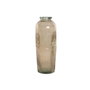 Home ESPRIT Vase Taupe en Cristal recyclé 30 x 30 x 72 cm