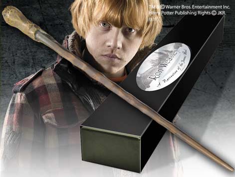 The Noble Collection Baguette de Ron Weasley Harry Potter The Noble Collection Baguette de Ron Weasley Harry Potter