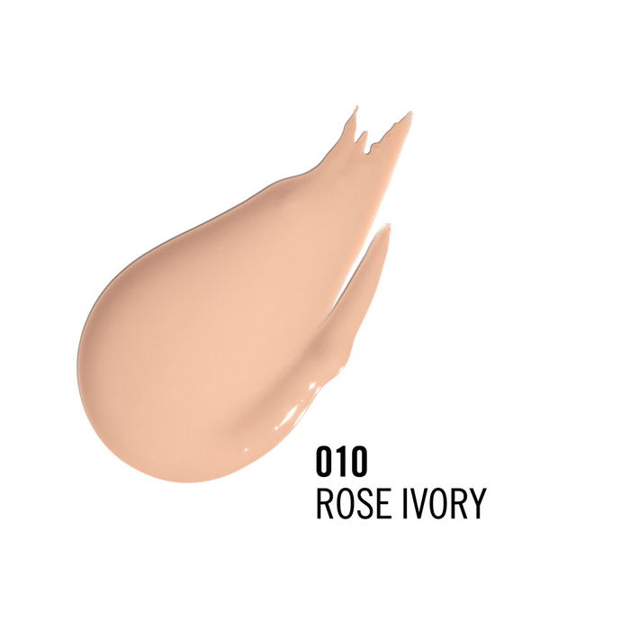 Rimmel London Fond de teint matifiant Kind & Free Blur It Out #010-Rose Ivory 30 ml Végétalien pour Peaux Sensibles