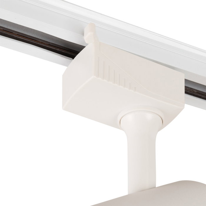 Projecteur sur rail COB monophasé 30 W CCT 3 000-6 000 K blanc