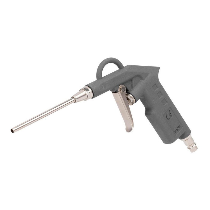 Powerplus Pistolet de soplage pneumatique avec bec long de 10 cm Powerplus Pistolet de soplage pneumatique avec bec long de 10 cm