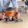 Black+Decker KW1200EKA Défonceuse filaire 1200W avec coffret et 6 fraises