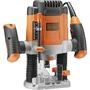 Black+Decker KW1200EKA Défonceuse filaire 1200W avec coffret et 6 fraises