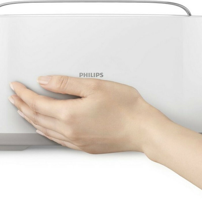 Philips HD2590/00 Grille-pain à fente longue Blanc Philips HD2590/00 Grille-pain à fente longue Blanc