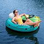 Bestway 43398 Rueda Hinchable con Asas y Nevera Hidra-Force 169x137 cm Playa y Piscina