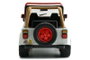 Jeep Jurassic Park Wrangler - Véhicule tout-terrain miniature 1:24 - 19 cm - Langue Espagnol/Portugais - Métal