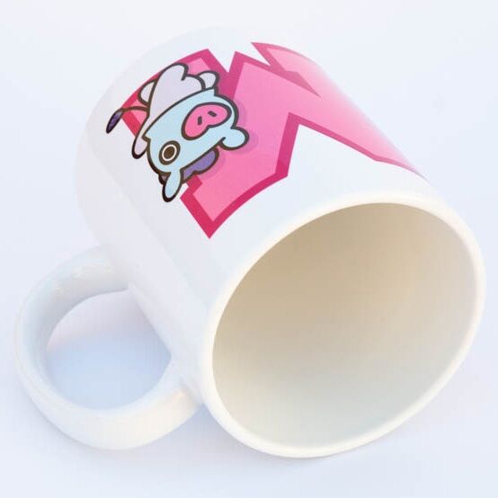 ERIK Tasse Mang BT21 en céramique, 330 ml, pour lave-vaisselle et micro-ondes