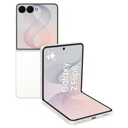 Samsung Galaxy Z Flip8 AI Smartphone pliable 256 Go Blanc