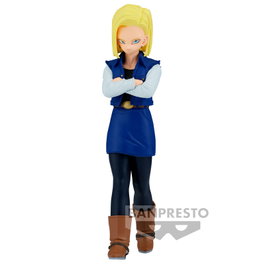 BANPRESTO Figura Android 18 Solid Edge Work Dragon Ball Z 17cm