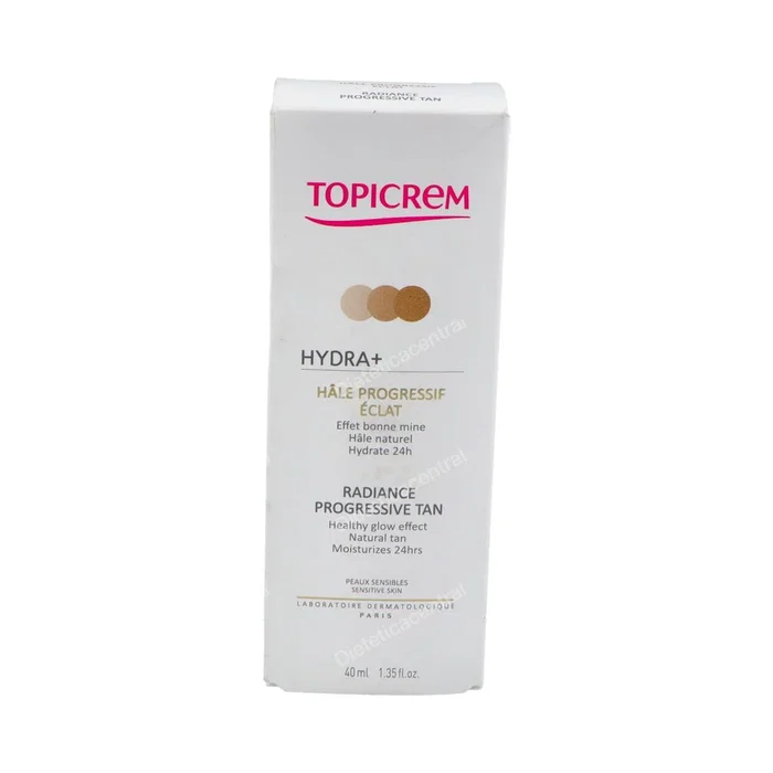 Topicrem HYDRA+ Bronzage Progressif du Visage 40 ml