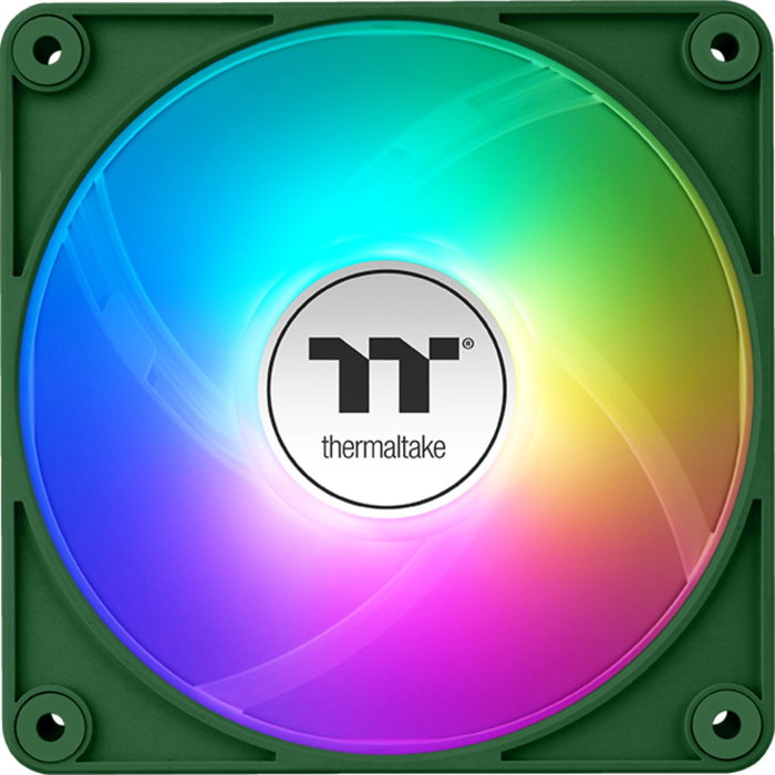 Thermaltake CT120 EX ARGB Sync Racing Green Pack de 3 ventilateurs de refroidissement