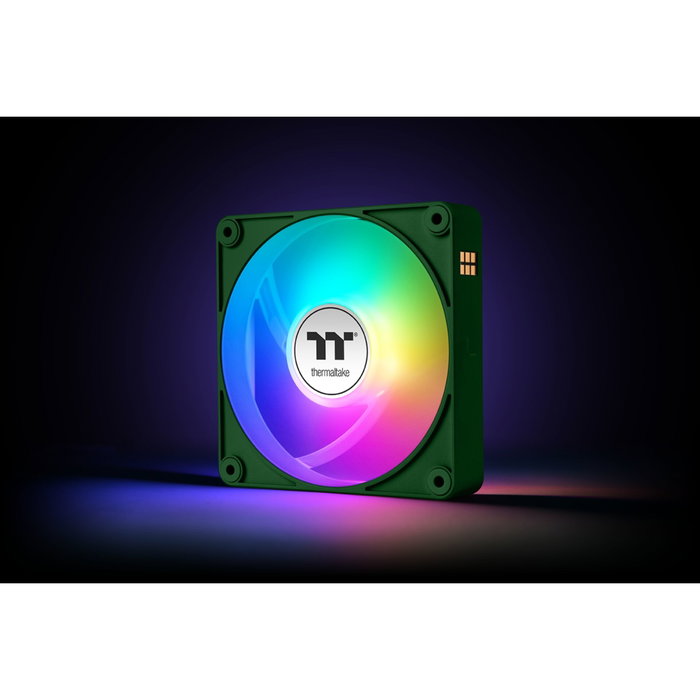 Thermaltake CT120 EX ARGB Sync Racing Green Pack de 3 ventilateurs de refroidissement
