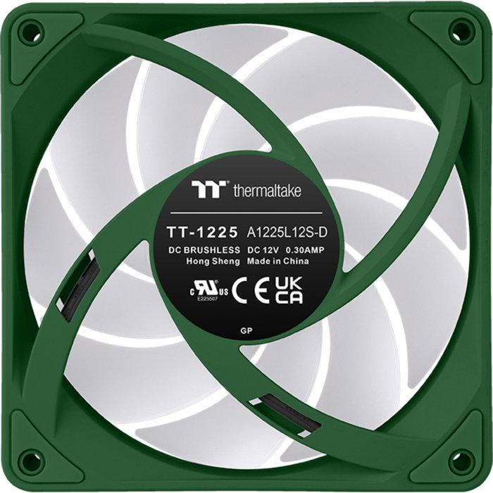 Thermaltake CT120 EX ARGB Sync Racing Green Pack de 3 ventilateurs de refroidissement