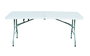 Marbueno 10529 Table Pliante Résine Blanc 180x70x74 cm - Jardin, Camping, Plage, Traiteur
