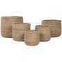 Home ESPRIT Cache-pot Marron
