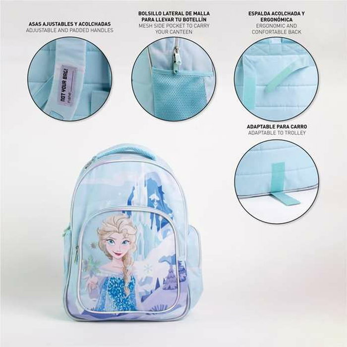 Cartable Frozen Bleu
