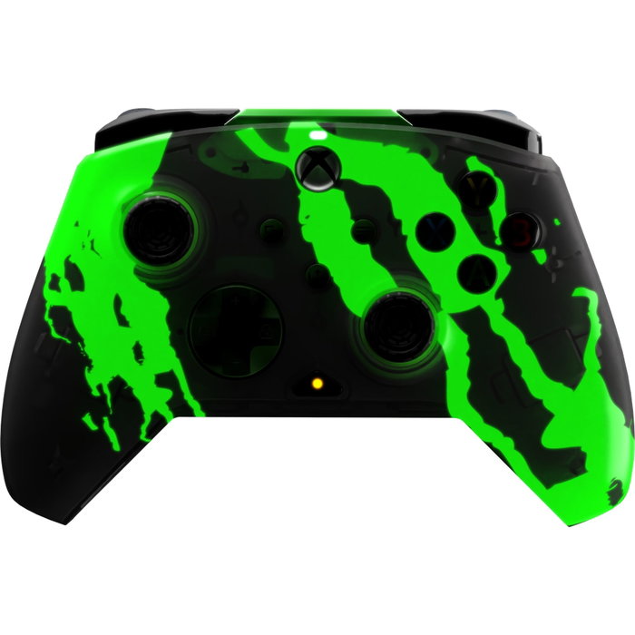 PDP Manette de jeu Xbox Rematch Glow Advanced - Jolt Green - Filaire