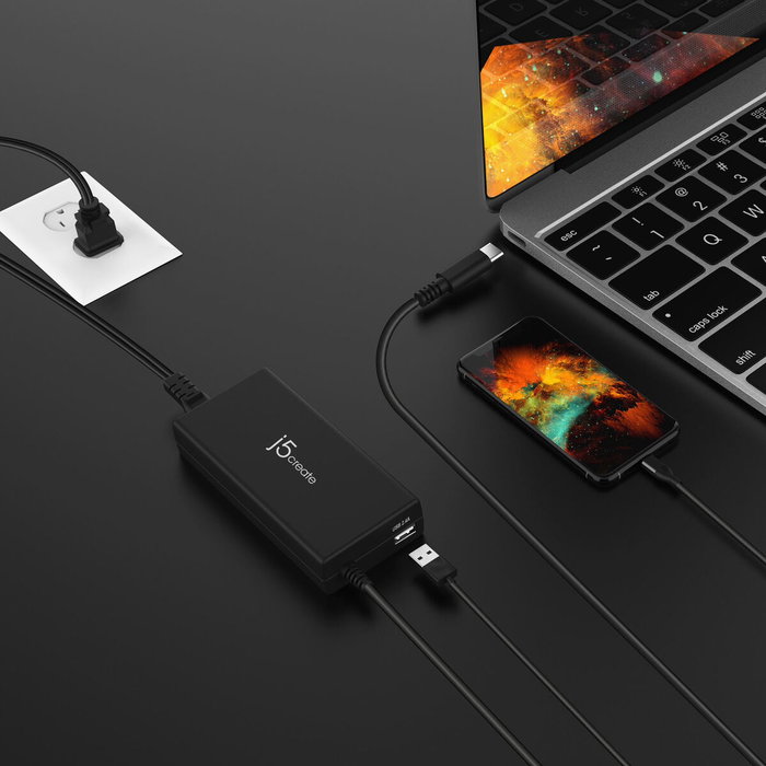 Chargeur portable j5create JUP2290C-EN Noir Chargeur portable j5create JUP2290C-EN Noir