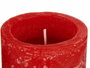 Ibergarden Bougie Taco Geranio rouge cire 7x8x7 cm (Set de 24)