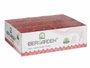 Ibergarden Bougie Taco Geranio rouge cire 7x8x7 cm (Set de 24)