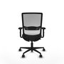 PIQUERAS Y CRESPO Chaise Haches Synchrone/Traslack Noir et Blanc