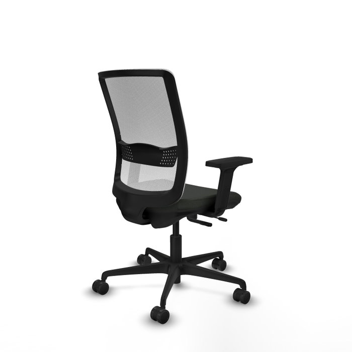 PIQUERAS Y CRESPO Chaise Haches Synchrone/Traslack Noir et Blanc