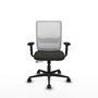 PIQUERAS Y CRESPO Chaise Haches Synchrone/Traslack Noir et Blanc