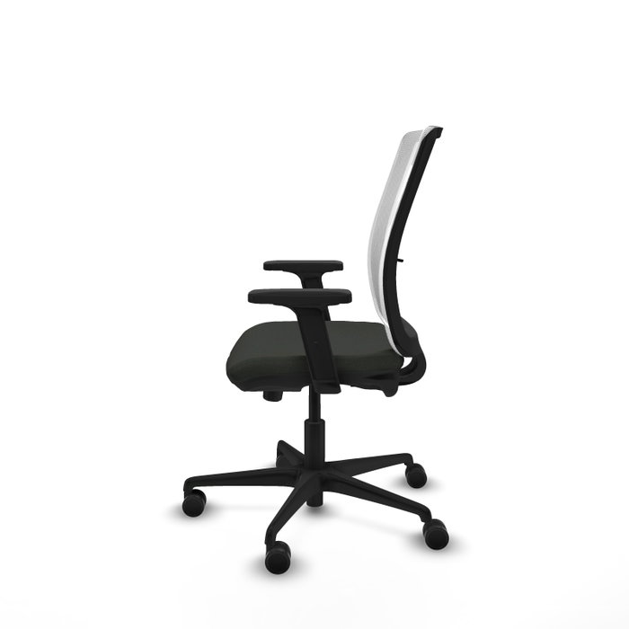 PIQUERAS Y CRESPO Chaise Haches Synchrone/Traslack Noir et Blanc