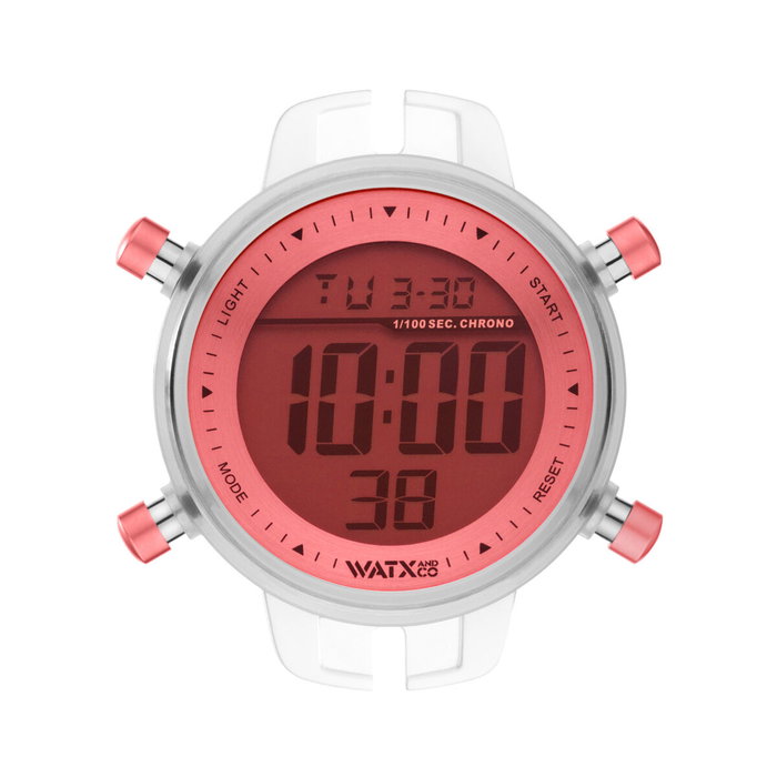 Montre Unisexe Watx & Colors RWA1046 Rose (Ø 43 mm) Montre Unisexe Watx & Colors RWA1046 Rose (Ø 43 mm)