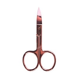 Bifull Ciseaux de manucure courbés Pink Bronze 9,3 cm