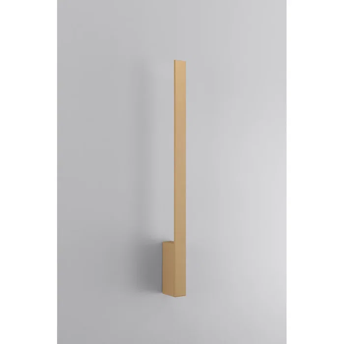 Lahti - Aplique murale design M 3000K, Blanc, Doré ou Noir, LED atmosphérique pour intérieur moderne, SOL-TH.189