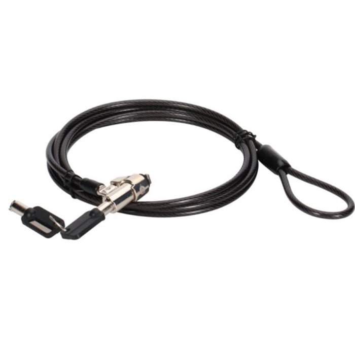 Conceptronic CUSTODIO02BS Câble de Sécurité pour Ordinateur Portable 1,8 M avec Serrure à Clé Noir Conceptronic CUSTODIO02BS Câble de Sécurité pour Ordinateur Portable 1,8 M avec Serrure à Clé Noir