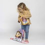Cerdá Sac à dos scolaire Gabby's Dollhouse 27 x 33 x 1 cm, couleur lilas, pour enfants de 2 à 8 ans