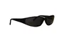 Benetton Lunettes de soleil enveloppantes noir
