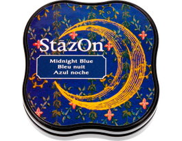Tsukineko STAZON MIDI Bleu nuit 58x58mm