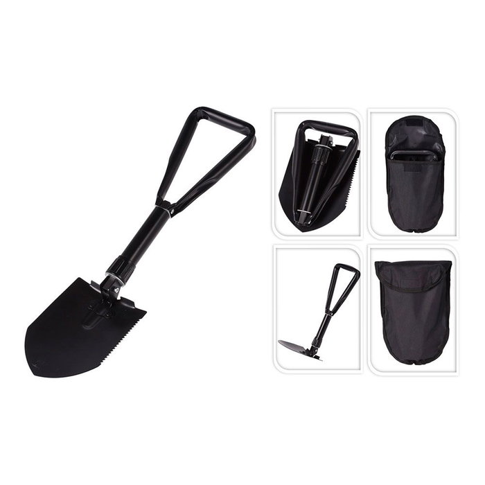 Pelle Pliable Noir Métal Pelle Pliable Noir Métal