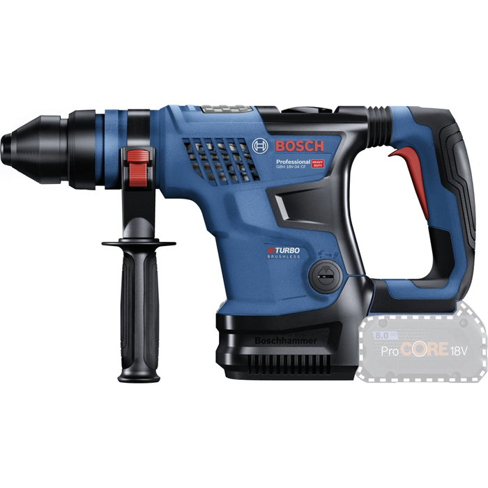 Bosch Professional Perforateur SDS-Plus sans fil Biturbo GBH 18V-34 CF Bosch Professional Perforateur SDS-Plus sans fil Biturbo GBH 18V-34 CF