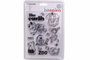 Innspiro Set de tampons acryliques Animaux Zoo 14x18cm