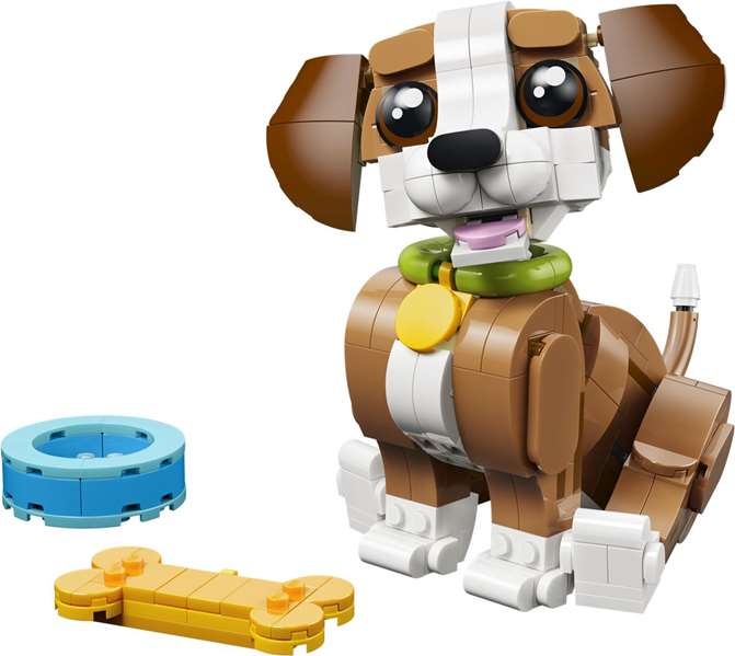 LEGO Creator 3-en-1 Les Adorables Animaux : le Chiot Joueur