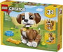 LEGO Creator 3-en-1 Les Adorables Animaux : le Chiot Joueur
