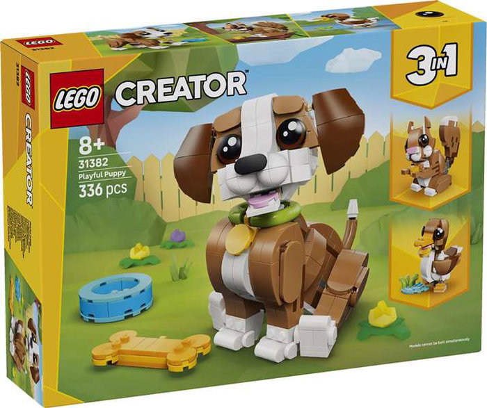 LEGO Creator 3-en-1 Les Adorables Animaux : le Chiot Joueur