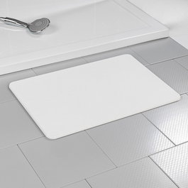 Wenko Tapis de bain antidérapant en diatomite Blanc 60 x 39 cm