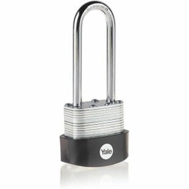 Yale Y125B/40/163/1 - Cadenas extérieur en acier laminé 40 mm avec anse en acier cémenté 63 mm